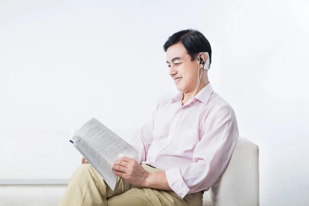 StVNS neuromodulation device sitting on display